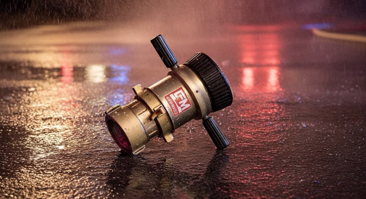 Boquilla Turbojet Style 1733 Akron Brass FM + NFPA 1964 — vista 5