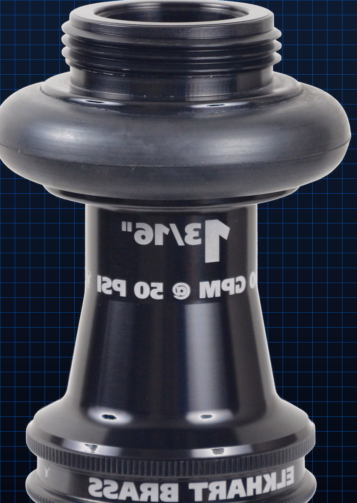 Boquilla XD Smooth Bore 150-350 GPM Elkhart | NFPA 1964 — vista 3