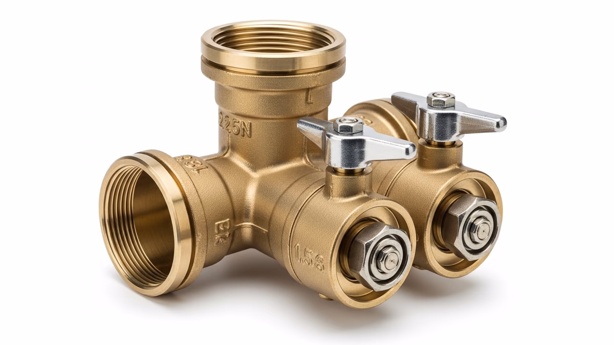 Conexión Wye B-97A 2.5 pulgadas Doble Salida Elkhart | México — vista 5