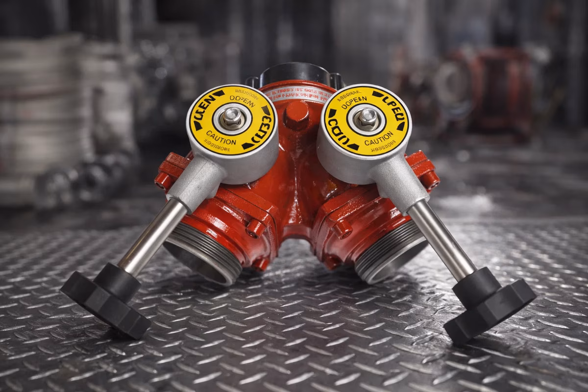 Conexión Wye B-97A 2.5 pulgadas Doble Salida Elkhart | México — vista 2