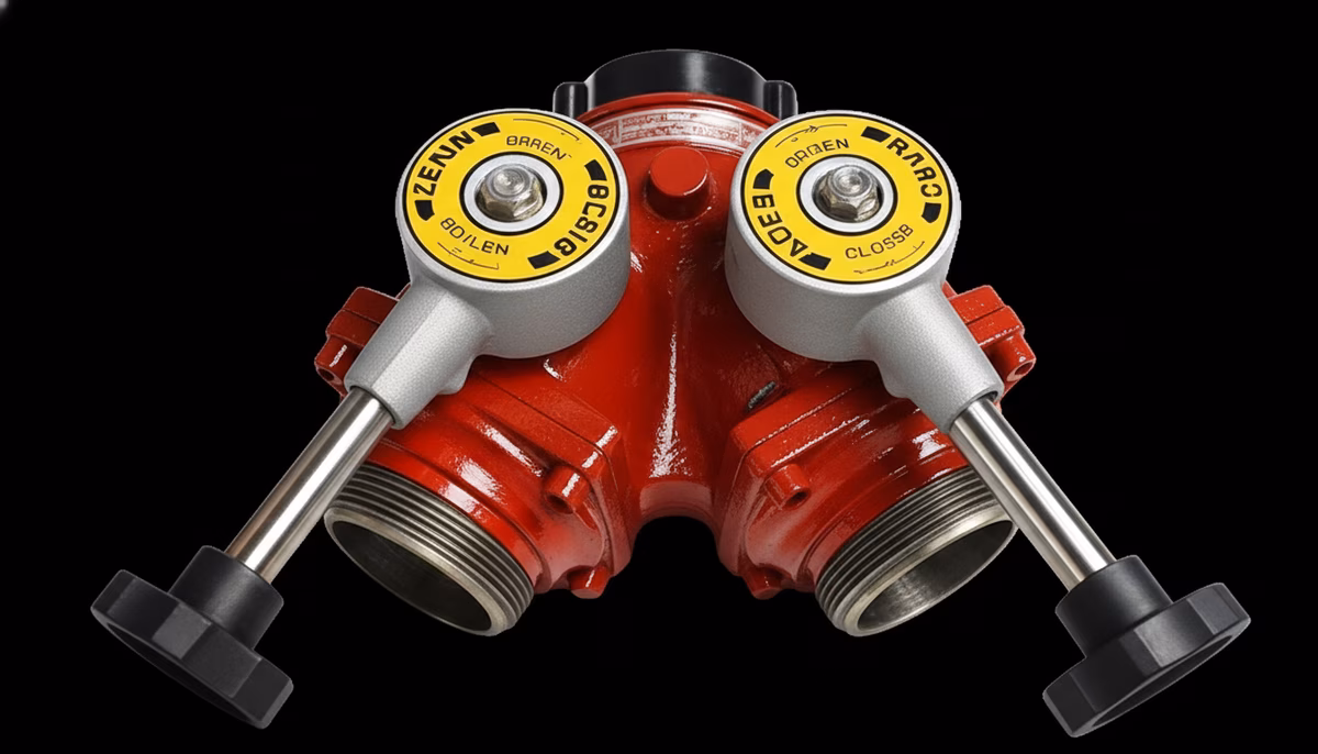 Conexión Wye Plain Elkhart Brass 2.5 pulgadas | México — vista 5