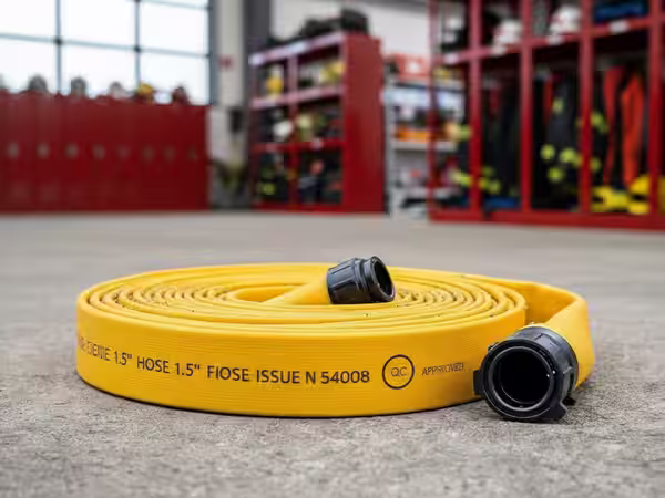 Manguera Blindex 2.5" × 30m 4 Capas Hypalon NFPA 1961 | México — vista 5