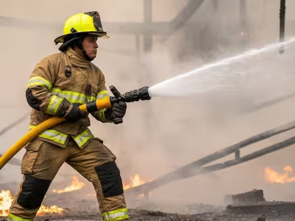 Manguera Blindex 1.5" × 15m 4 Capas Hypalon NFPA 1961 | México — vista 4