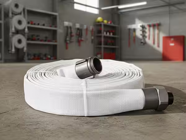 Manguera Millhose 2.5" × 15m Doble Forro NFPA 1961 | México — vista 2