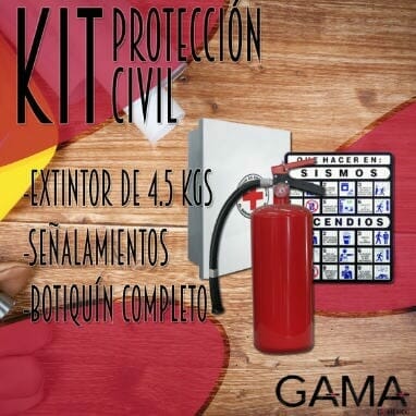kit de proteccion civil